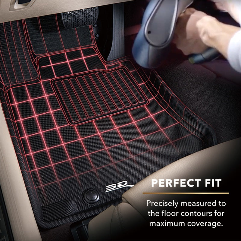 3D MAXpider 2023+ Hyundai Ioniq Kagu 1st Row Floormat - Black