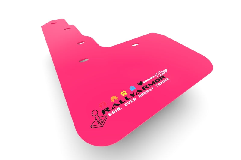 Rally Armor 02-07 Subaru RS/2.5i/WRX/STI (06-07 Wagon Req. Front Flap Mod.) Pink Mud Flap BCE Logo