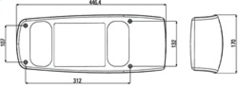 Hella Lamp SRBBLZR SMLR MG12 2VP