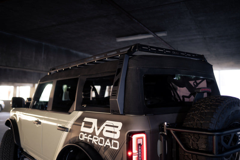 DV8 Offroad 21-23 Ford Bronco Soft Top Roof Rack