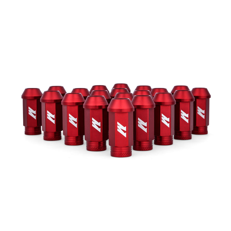 Mishimoto Aluminum Locking Lug Nuts M12x1.5 20pc Set Red