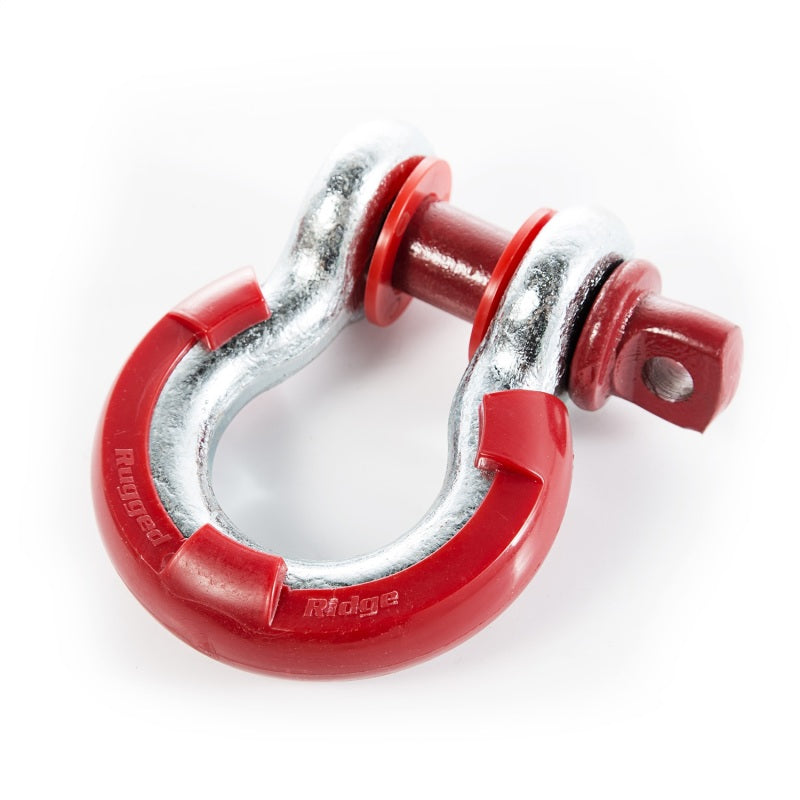 Rugged Ridge Red 3/4in D-Ring Isolator Kit